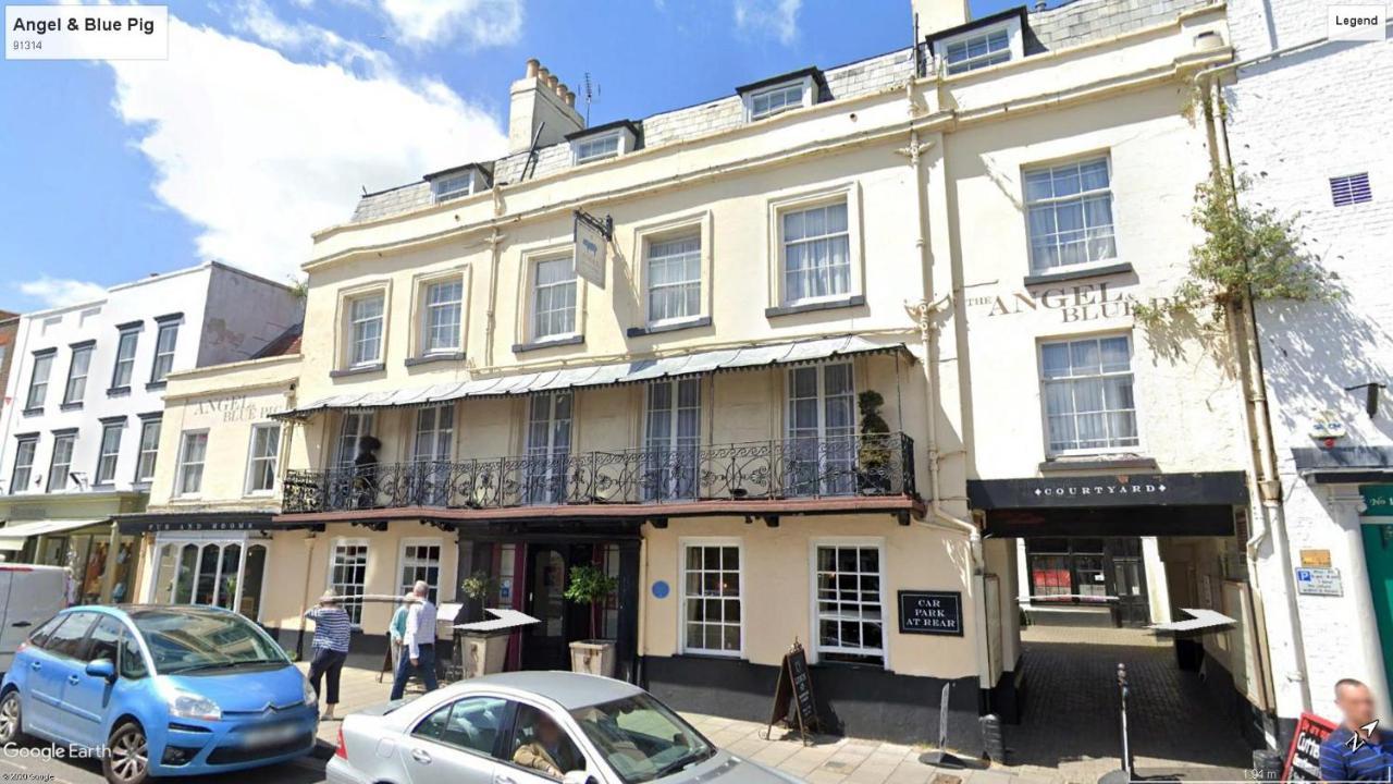 Hotel The Angel & Blue Pig Lymington Esterno foto